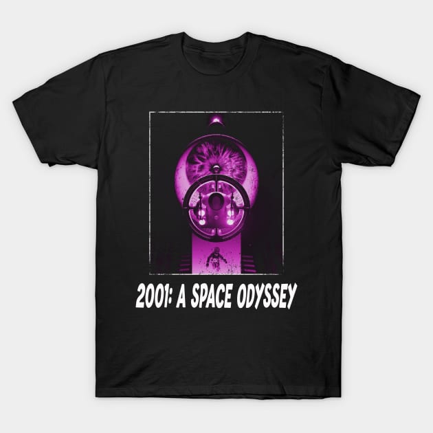 Kubrick's Odyssey 2001 Space Movie Graphic Tee Collection T-Shirt by WildenRoseDesign1